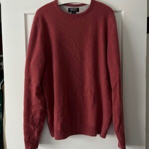 Nordstrom Cashmere Pullover Sweater Red M 💯